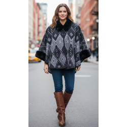 Veste / poncho - impr. 