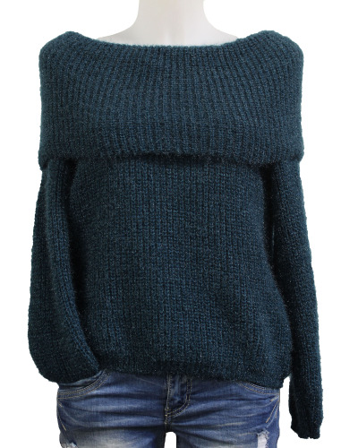 TU (max. 42) - Pull grand col - 20% mohair 
