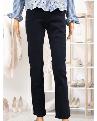 Kalisson - 36 au 44 - Jean push up droit - 70% cot. 