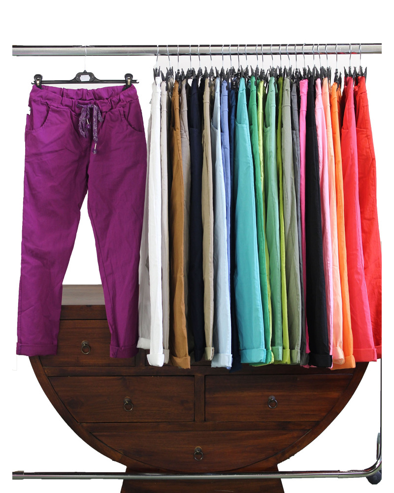 TU (max. 42) - Pant. T. elast. - 77% visc. / 20% nylon 