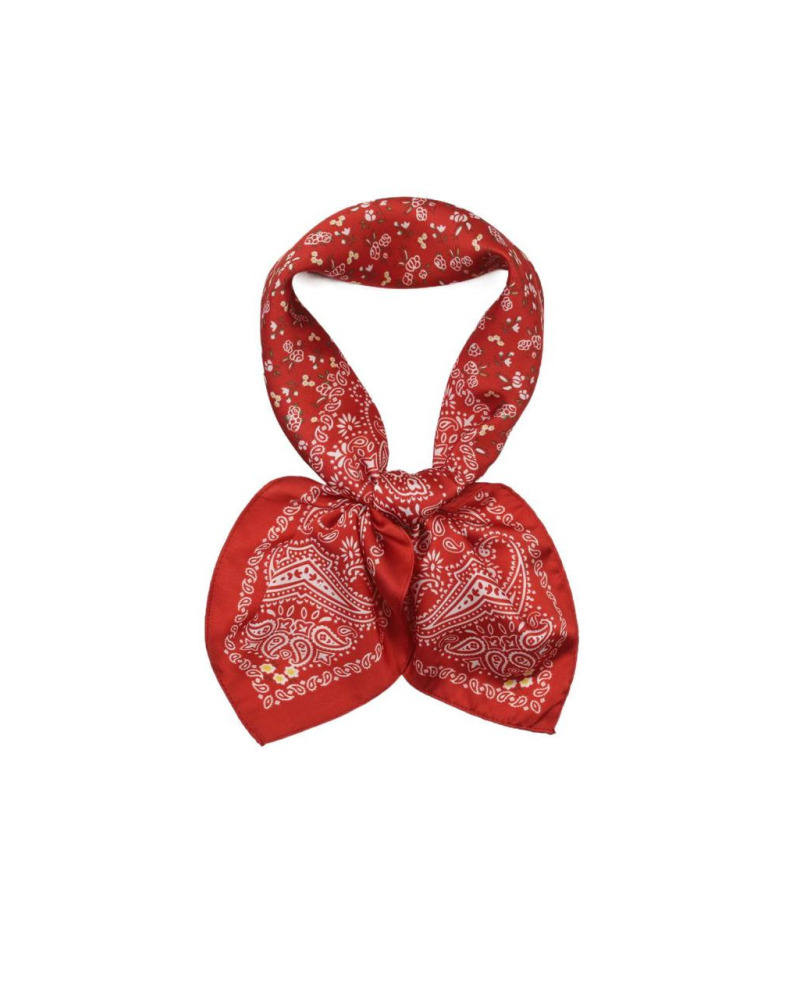 Foulards carrés satin viscose femme  Grossiste | Cocconelle