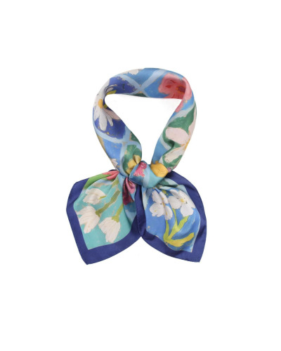 Foulards carrés satin viscose femme  Grossiste | Cocconelle