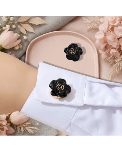 Cache Bouton, bijoux de boutons de chemise femme