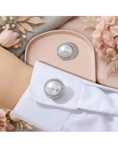 Cache Bouton, bijoux de boutons de chemise femme