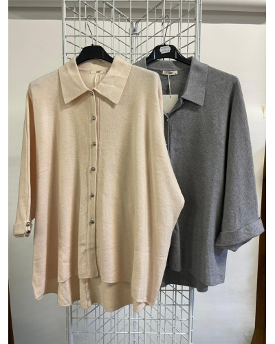 TU (max 44) - veste saharienne - 42% acr. / 30% polya/25% poly/3% laine Couleur:CR. Crème